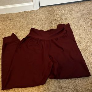 21. Brown Old navy active joggers